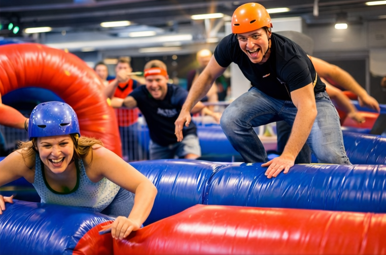 Team arbeitet gemeinsam an einer Aufgabe