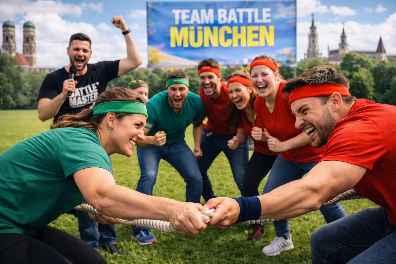 Beratung zu einem Team-Event in München